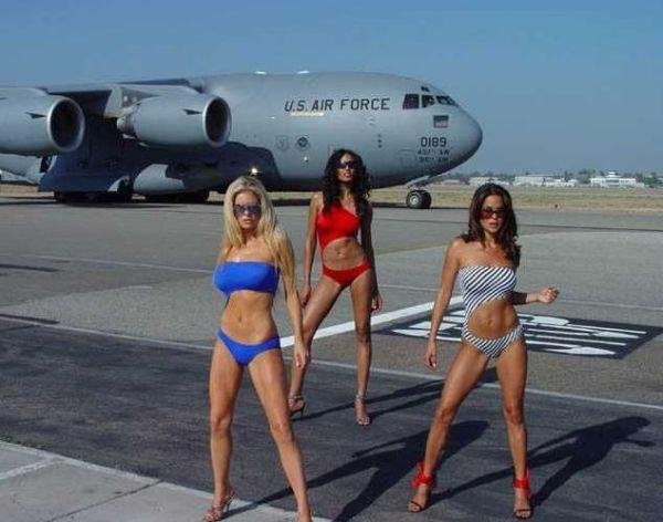 Девушки и авиация